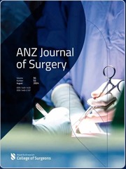 ANZ Journal of Surgery 표지